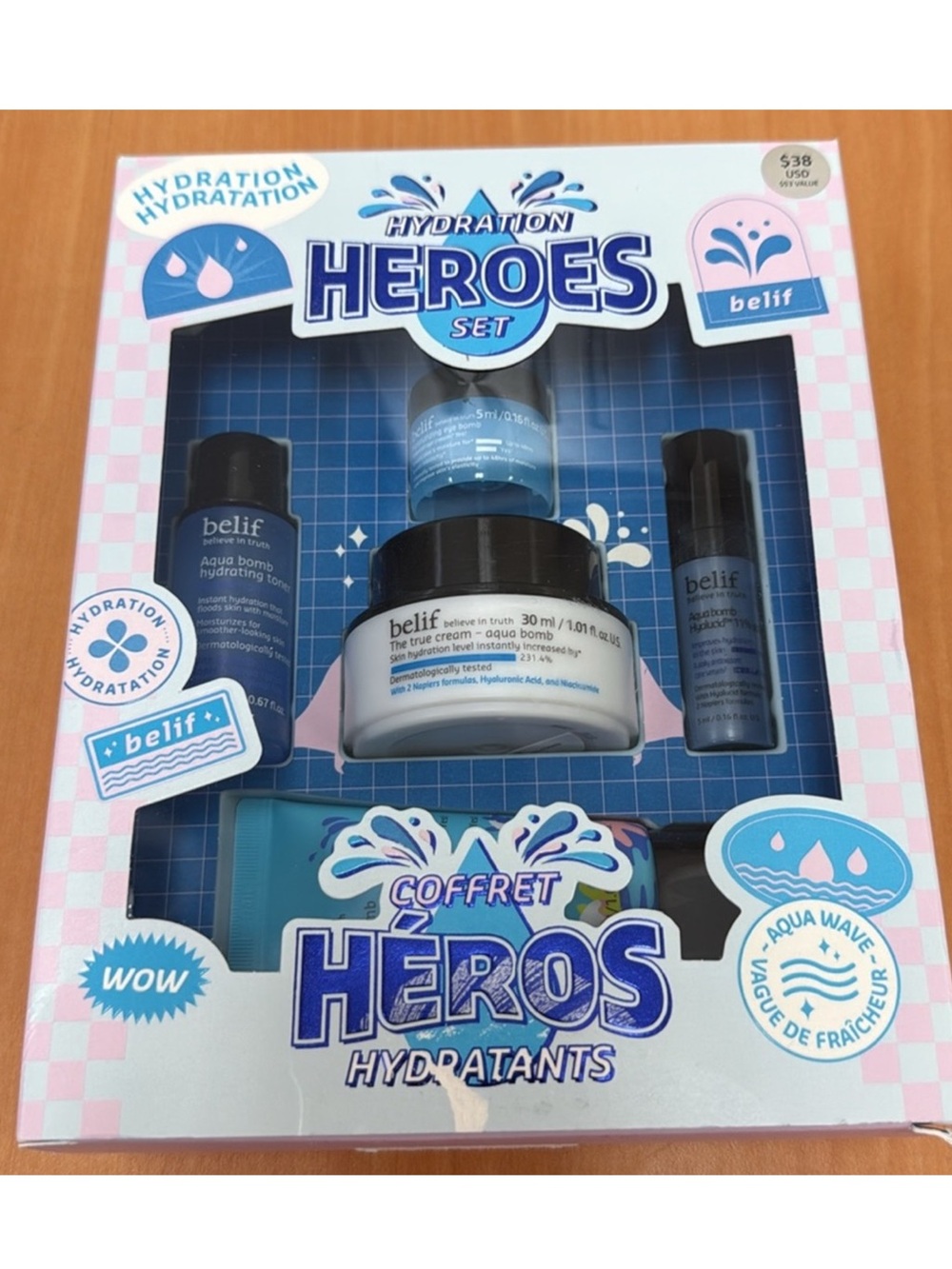 belif Hydration Heroes 5 pc Travel Gift Set NEW! - Picture 8 of 11